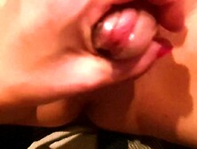 Subby hubby can not handle i stay with my bull, cums in chastity when i'm home