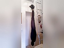 Suspension Bondage In Pantyhose