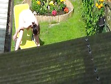 Neighbour Naked Sunbathing