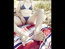 Playing on the beach - TEASER - full movie on Onlyfans!