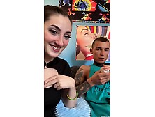 Large Cock Dad Hoss Kado Banging Hotty Next Door Floozy Vehement Romantic Coarse Sex Triple Jizz flow Creampie POV Sexy Sex