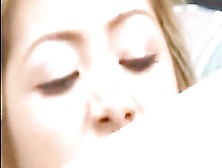 Giant lesbian Kayla Quinn toys asian teen