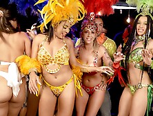 Rough Carnaval Dp Squirting Party Orgy