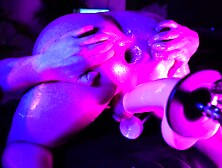 Neon Huge Anal Fuck Machine