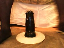 Fat Dildo Riding ATM..