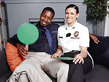 Pornstars Nicole Kitt,  Alex Jones,  Isiah Maxwell,  and Penny Barber play True or False about bizarre US fuck-fest laws