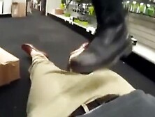 Public Trampling In A Store