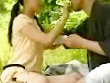 The daughter's friend and her father