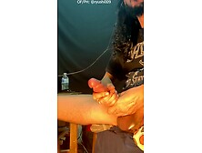 one of my classic large most excellent cum shots anybody got to use this penis to make some porn :P