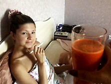 Cute Amateur Teen Reality Gangbang