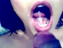 Amateurs Gag on Cum 6