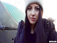 Italian Strumpet Getting Anal Pounded By Stranger Outdoor