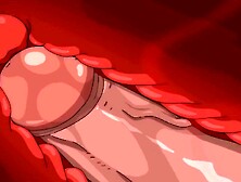 Denji's oral exam: The thick dick of a stud gets past every test she throws at him in this animated hentai