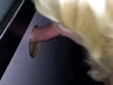 Awkward Blonde Sucking At Gloryhole 1 Of 2. Mp4