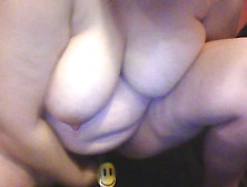 Painfully fucking a wine bottle in my dry asshole