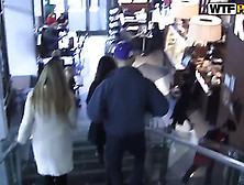 Two beautiful girls have sex with one man