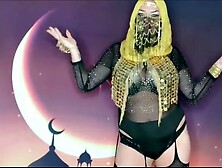 Hot Thick Hijab Goddess Dances & Destroy The Quran