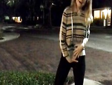 Classic Paulina: Cumming Into Leggings