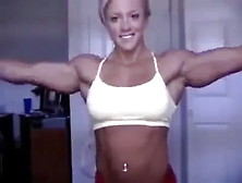 Blonde Bombshell Fbb Flexes