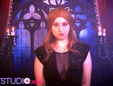 Ravishing British Red-head Gives First Interview Part one