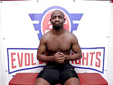 Madison Sky takes on Wrecc It Ralph’s big black cock after losing the wrestling match