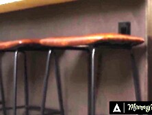 MOM'S MALE - Pervert Male Is Caught Peeking Below Stepmom Richelle Ryan's Suit With Camera Toy