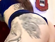 Large Titty Emo Girlfriend Teases in Blue (OF:@sarahmoonsg)