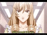 Blonde hentai mistress pumped from behind