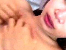 Asian babe plowed hard in rough sex session - Hana Maeda