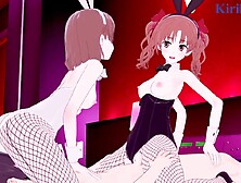 A Certain Scientific Railgun And Kuroko Shirai Threesome