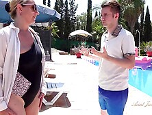 Crazy miss - blowjob clip - Aunt Judys XXX