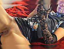 Hairy MILF Pussy & Clitoris Play - Long Tube in Urethra & Cervix Vibrator Fuck