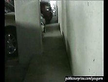 Quick Suck & Fuck In Their Parking Garage