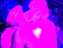 Japanses sex establishment play sexual activity (at a brothel) involving body lotion and an air matt