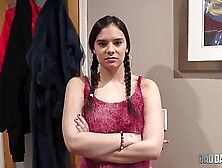 Violet Star Excited Latin Chick Teen Craves Stepdads Dick (18+)