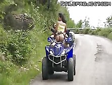 Jennifer Love Buttfucked On Four-Wheeler And Rock Climbing