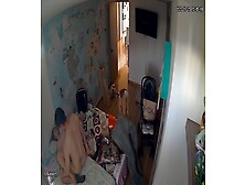 Parents Caught Sneaking In Their Kid's Bedroom To