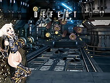 Malise and the machine [PornPlay cartoon game] Ep. four Malise drinks tons of gross jizz