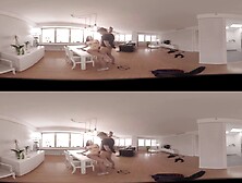 VR Porn 360 Fucked on the table