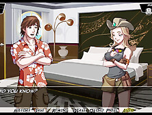 Steamy anime harem adventure with a joystick and a blonde star