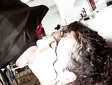 First Porn Ever! 18 Year Old Submissive Teen Melania Torres Gives Blowjob in Homemade Amateur Video