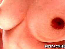 Amateur Japanese hoe showers Solo with phat fun bags - JAV Uncensored!