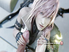 Lightning Farron Loves A Hand-Job And Sperm Shot - 3D Cgi Cartoon