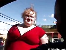 Fat Redhead Picked Up And Fucked