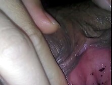 Worm Insertion in spread Pussy and Playing