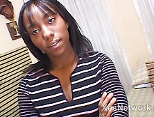 College Amateur Tries doing Her first Porn in POV Black Clip