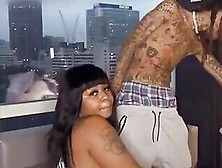 Busty Latina Trans With Huge Tits Makes Ebony Suck The Cock After Bbc