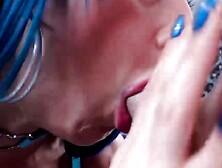 STICKY SIDEOOE Jewelz Blu Goes BALLSDEEP INTERESTED!