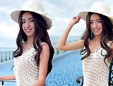 Adroit Katty West and DisDiger at blowjob action