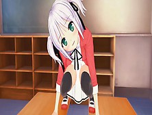 (3D Hentai)(Bludgeoning Angel Dokuro-Chan) Sex With Dokuro Mitsukai